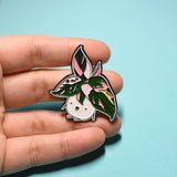 Pink Princess Philodendron Enamel Pin