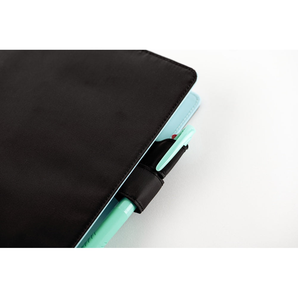 Hobonichi Techo A5 Cover - Colors: Black x Clear Blue
