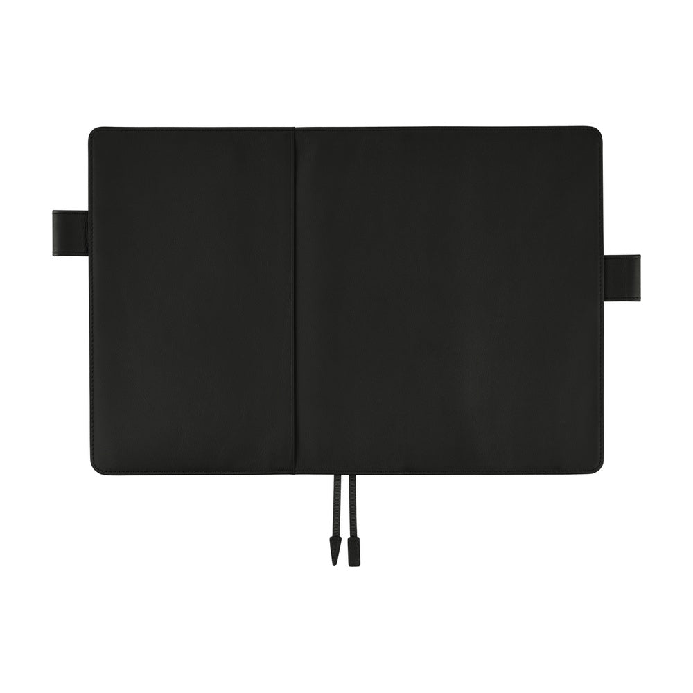 Hobonichi Techo A5 Cover - Leather: TS Basic - Black