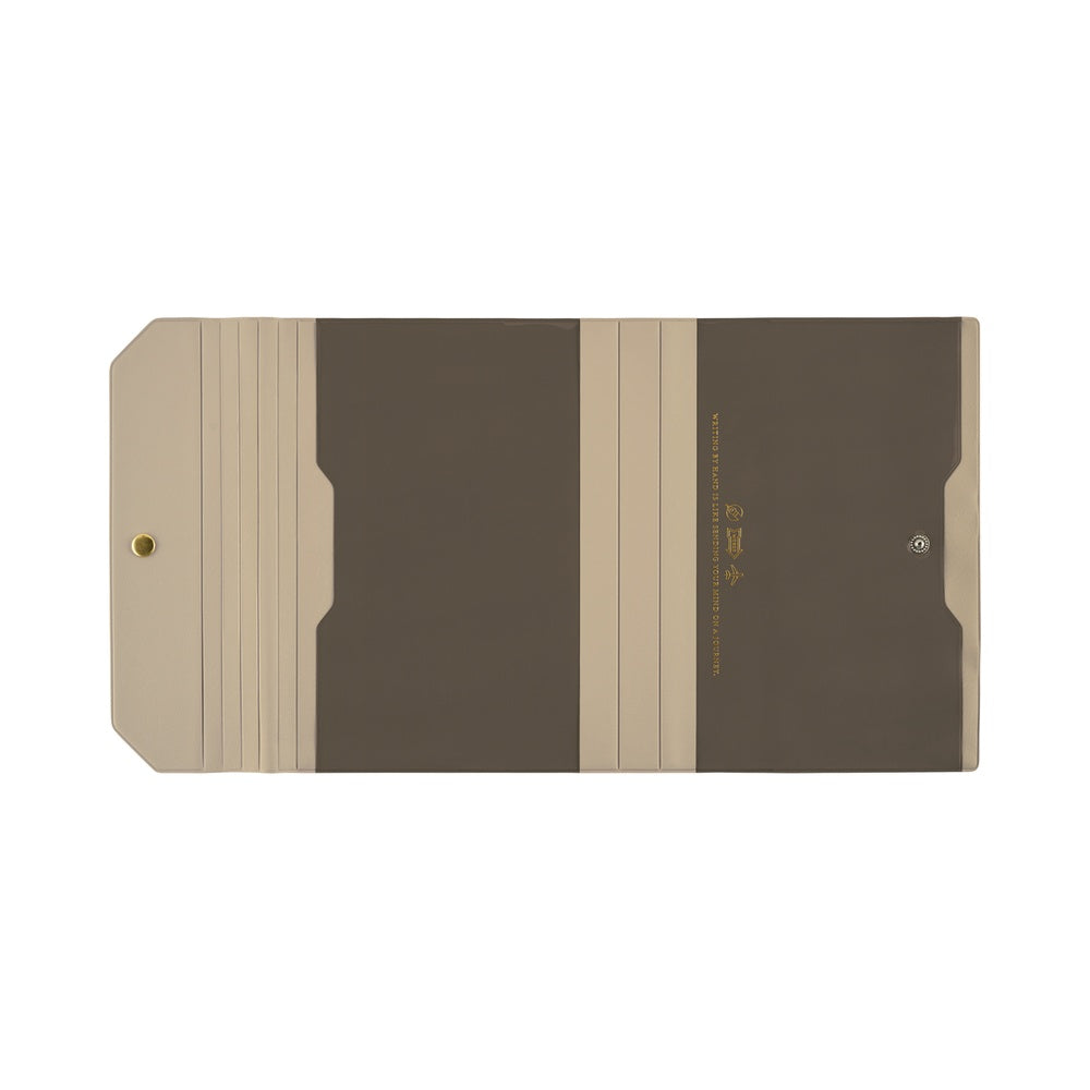 Hobonichi Techo 2026 Cousin A5 Book & Cover - Alettone: Gray [ENG/A5/Jan Start]