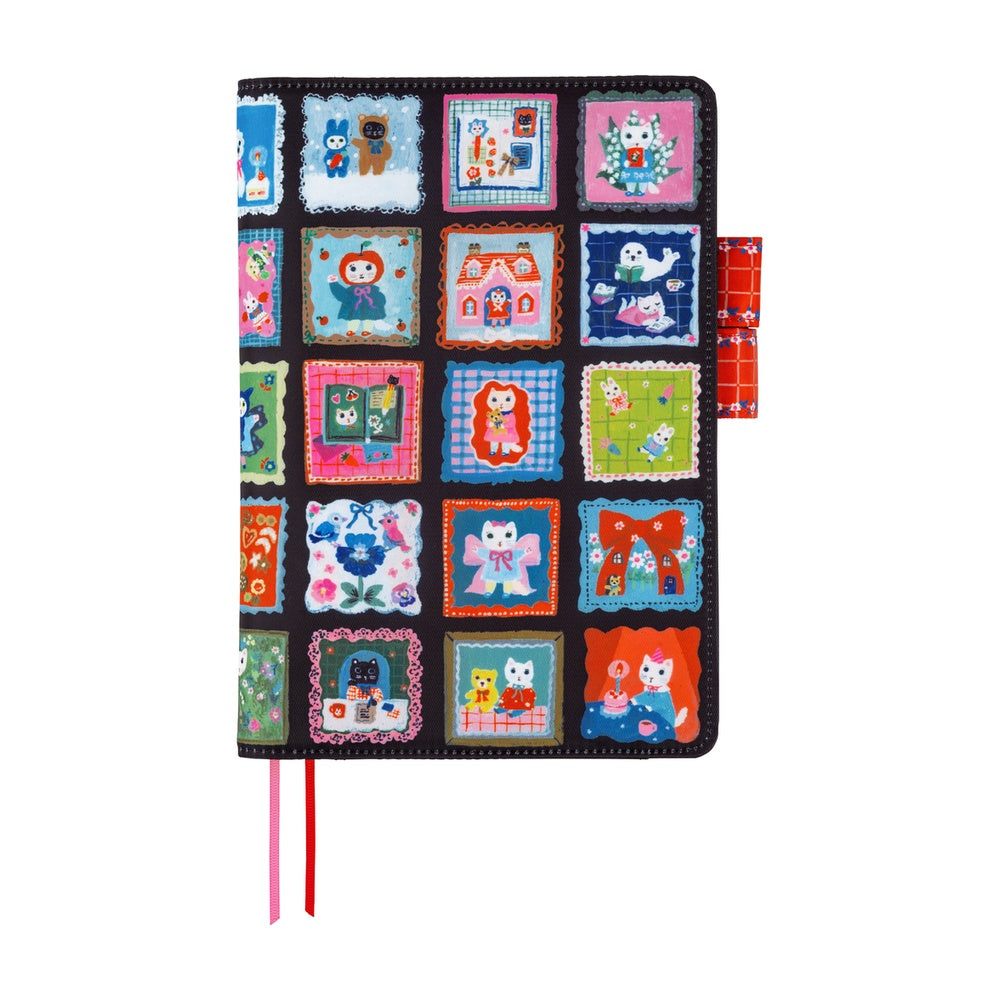 Hobonichi Techo 2026 Cousin A5 Book & Cover - Yumi Kitagishi: White Cat’s Daily Life [ENG/A5/Jan Start]