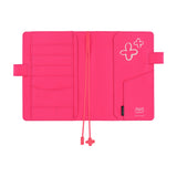 Hobonichi Techo 2026 Cousin A5 Book & Cover - Makoto Matsubayashi: Pink Flowers [ENG/A5/Jan Start]