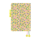Hobonichi Techo 2026 Cousin A5 Book & Cover - mina perhonen: skyful (Yellow) [ENG/A5/Jan Start]