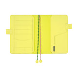 Hobonichi Techo 2026 Cousin A5 Book & Cover - mina perhonen: skyful (Yellow) [ENG/A5/Jan Start]