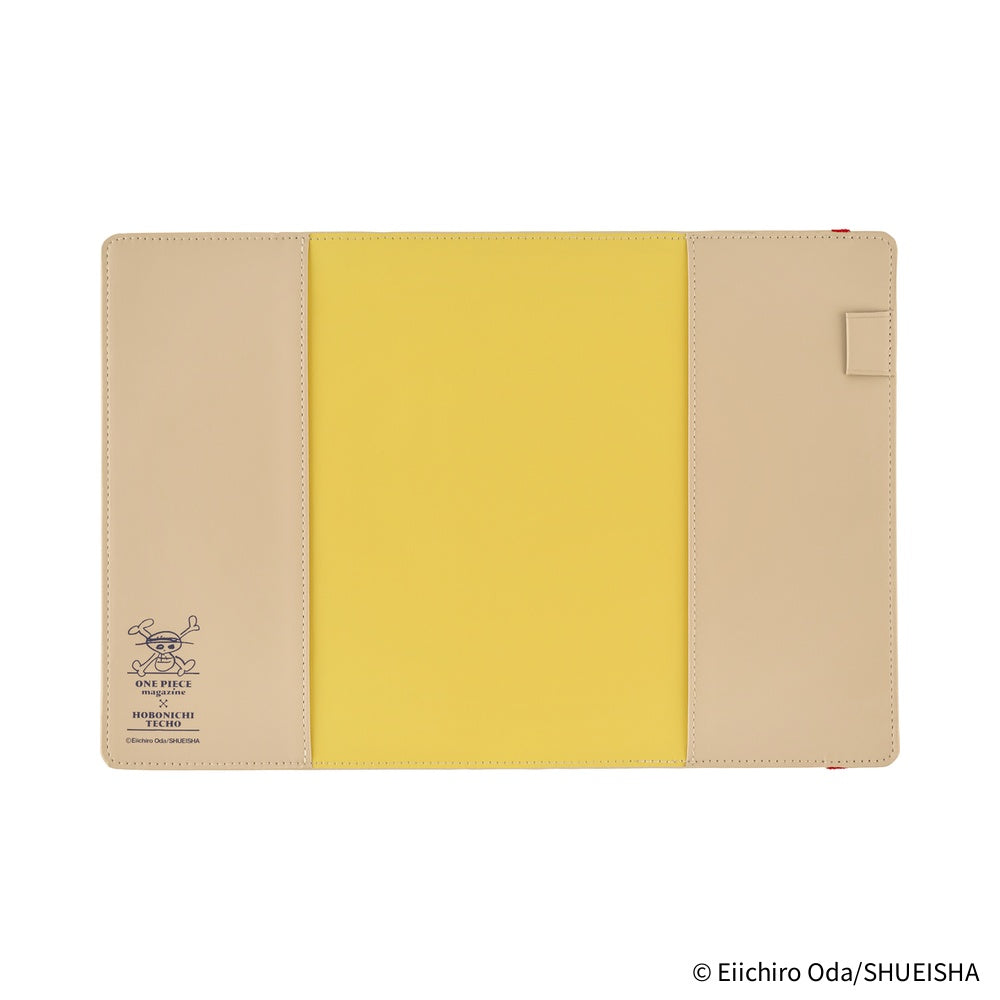 Hobonichi Techo 2026 Cousin A5 Book & Cover - ONE PIECE magazine End of Luffy’s Dream (Sand Beige)