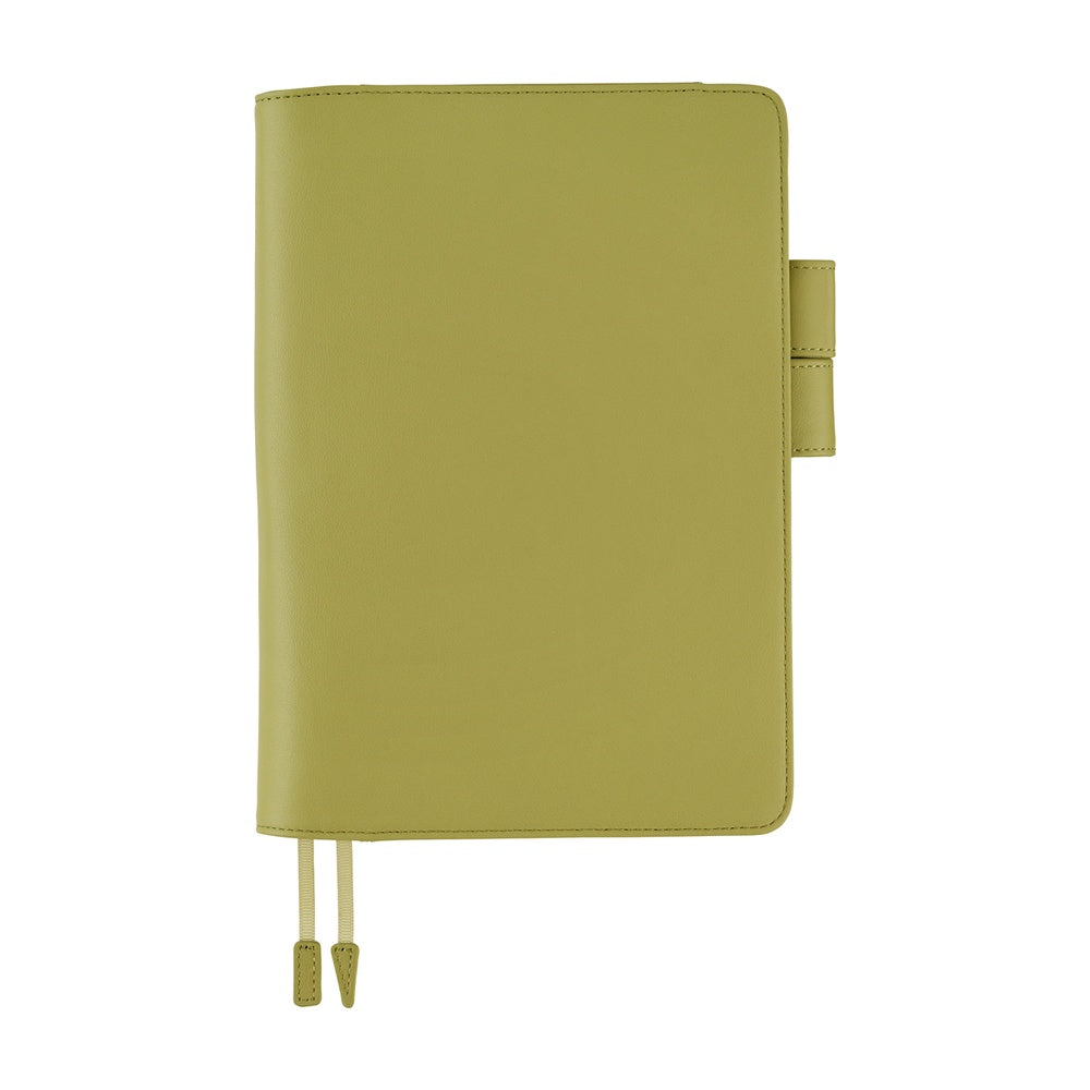 Hobonichi Techo 2026 Cousin A5 Book & Cover - Leather: Sage Green [ENG/A5/Jan Start]