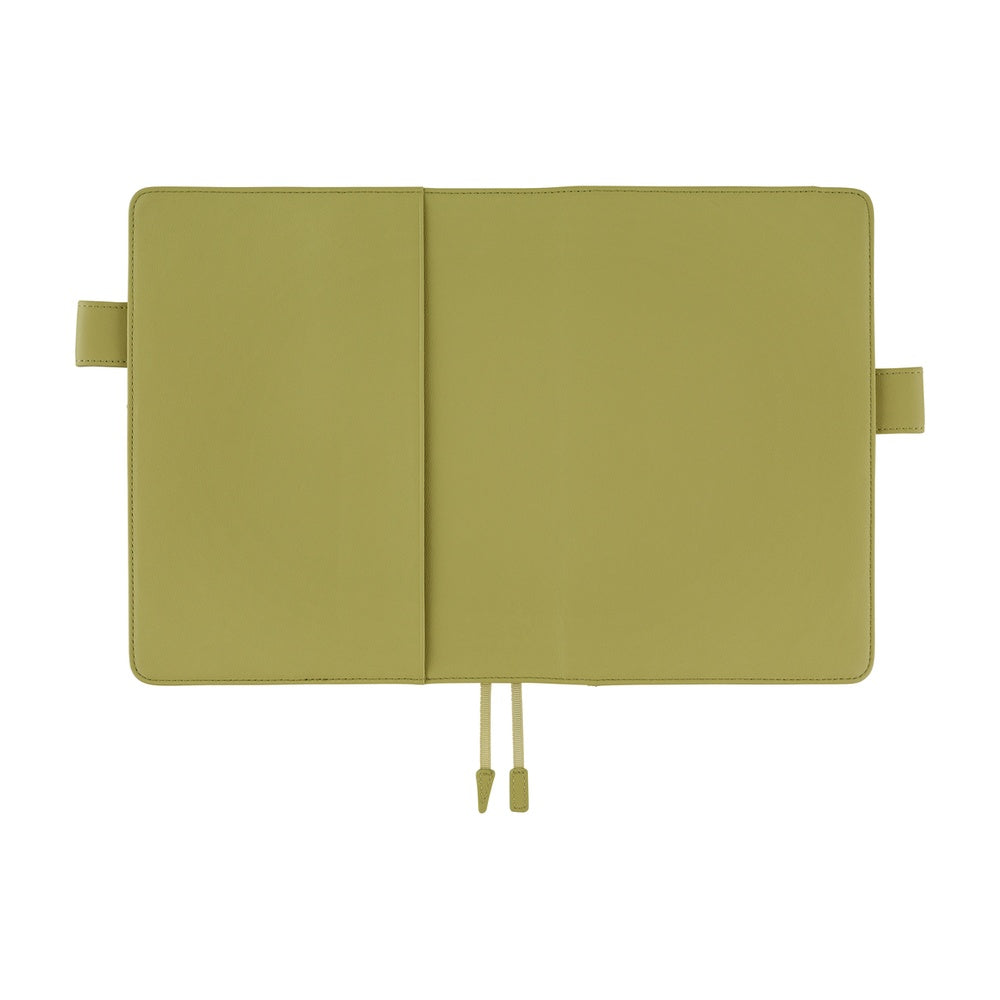 Hobonichi Techo 2026 Cousin A5 Book & Cover - Leather: Sage Green [ENG/A5/Jan Start]