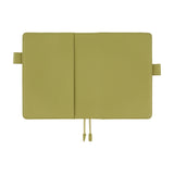 Hobonichi Techo 2026 Cousin A5 Book & Cover - Leather: Sage Green [ENG/A5/Jan Start]