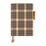 Hobonichi Techo 2026 Cousin A5 Book & Cover - Shirt Fabric: Foggy Plaid [ENG/A5/Jan Start]