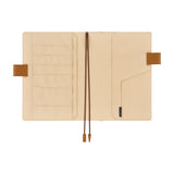 Hobonichi Techo 2026 Cousin A5 Book & Cover - Shirt Fabric: Foggy Plaid [ENG/A5/Jan Start]