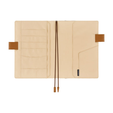 Hobonichi Techo 2026 Cousin A5 Book & Cover - Shirt Fabric: Foggy Plaid [ENG/A5/Jan Start]