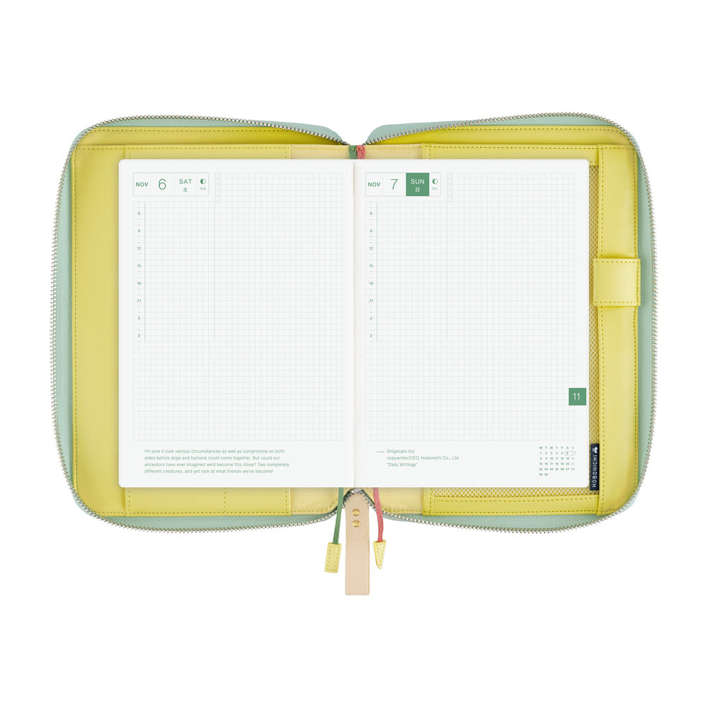 Hobonichi Techo A5 Cover - mina perhonen: glass flower