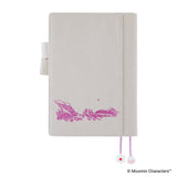 Hobonichi Techo A5 Cover - Moomin: My Yard (Pink Gray)