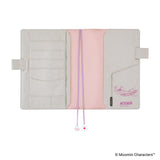 Hobonichi Techo A5 Cover - Moomin: My Yard (Pink Gray)