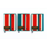 Hobonichi Techo A5 Cover - Natal Design: Hello New Day! (Retro Stripe)