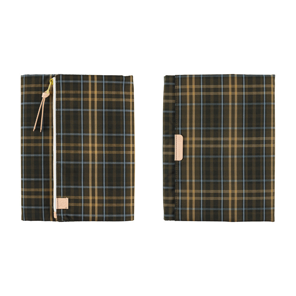 Hobonichi Techo A5 Cover - Tragen: Bitter Plaid