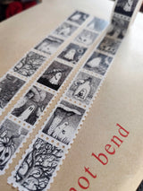 Jon Turner Illustration - Ghostie Stamps Art Washi Tape