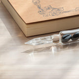 City Roast Coffee Beans Glass Dip Pen