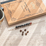 City Roast Coffee Beans Glass Dip Pen