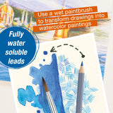 Faber-Castell Goldfaber Aqua Watercolor Pencils - Tin of 12