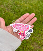 Crafty Lil Bitch Hot Glue Vinyl Sticker