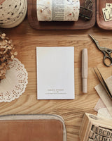 Sarica Studio Cream Notebook (Passport TN Size)