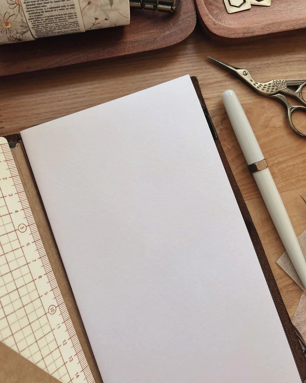 Sarica Studio Cream Notebook (Standard TN Size)