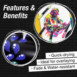 Faber-Castell Black Edition Shake & Paint Markers - Black & White 2ct