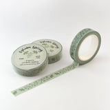 Sylvan Spring Green 10mm Washi Tape