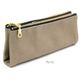 Luddite Canvas Bendy Pen Case - Greige