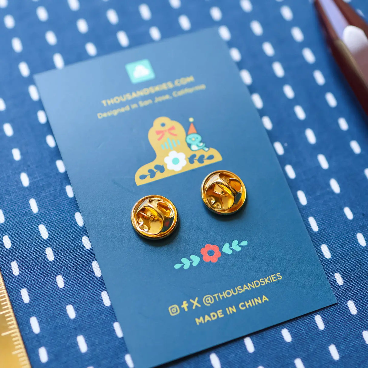 Shiny Clip Enamel Pin