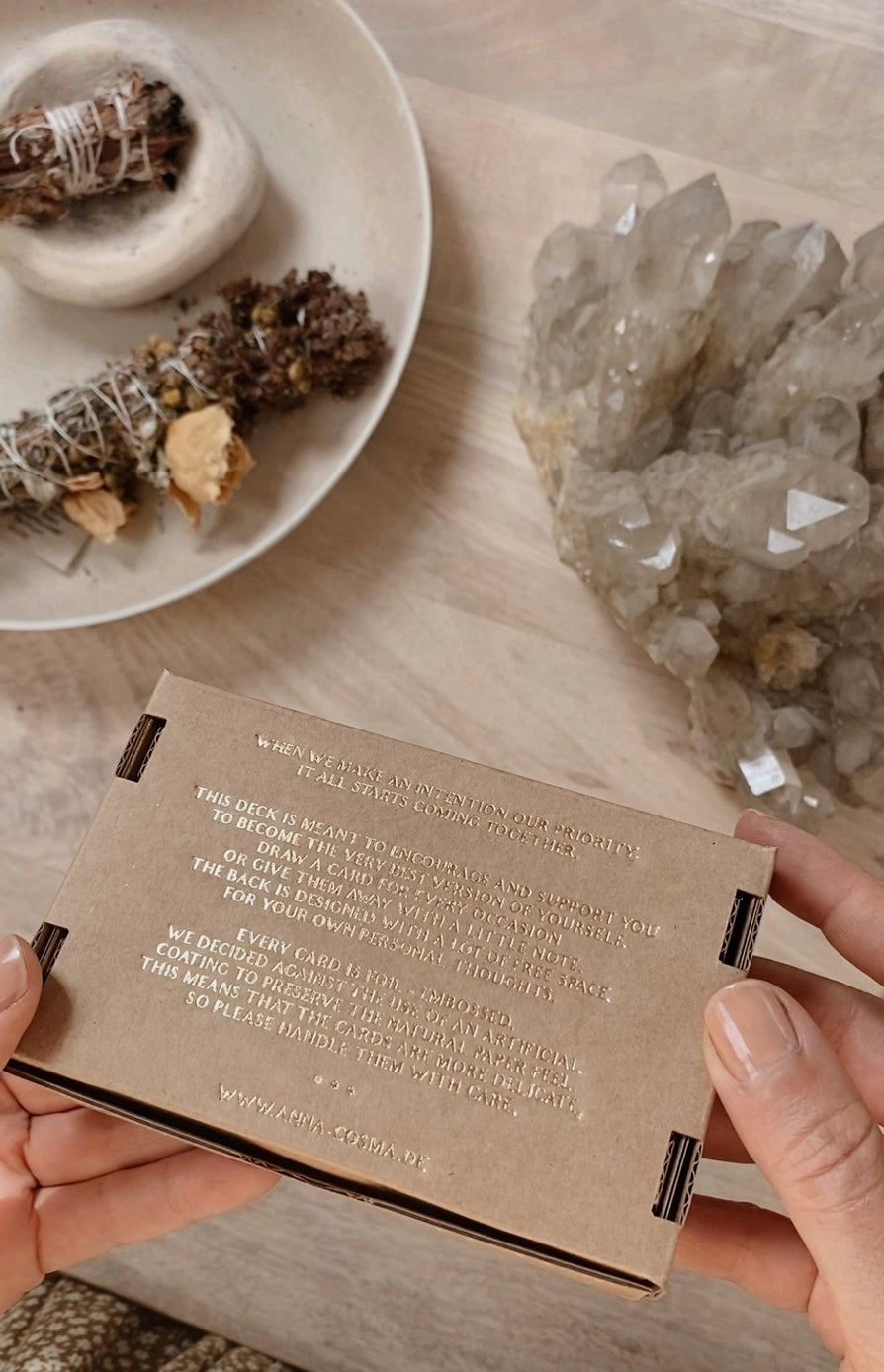 Anna Cosma Cosmic Intentions Card Set - Gold Edition