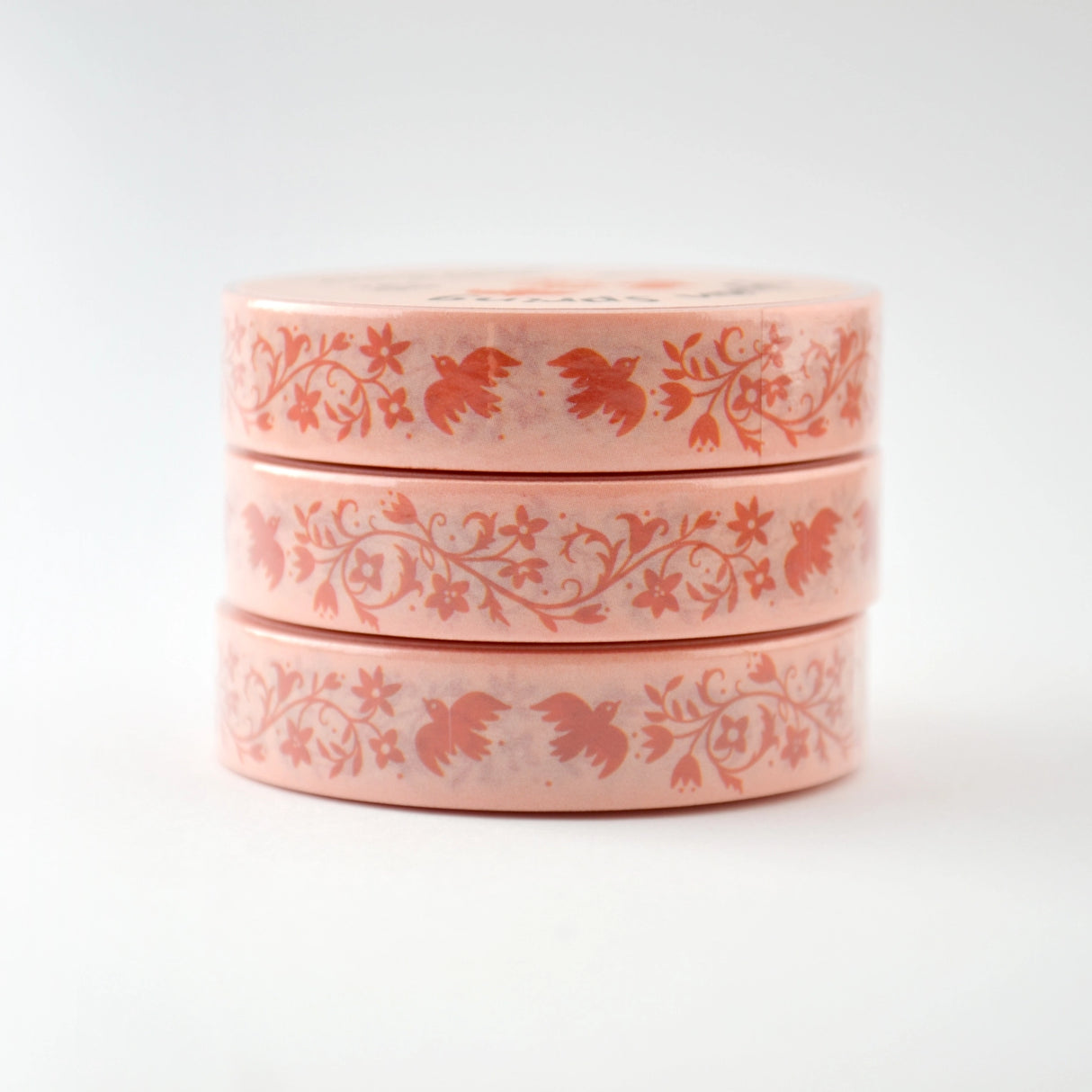 Sylvan Spring Red 10mm Washi Tape