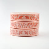 Sylvan Spring Red 10mm Washi Tape