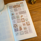 Memories of you ♡ Miss you dearly and I see reminders of you regularly.

Kiss cut washi sticker sheet

Includes 1 sheet 7.5" x 3.5"