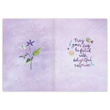 Wild Flower Bouquet Birthday Card