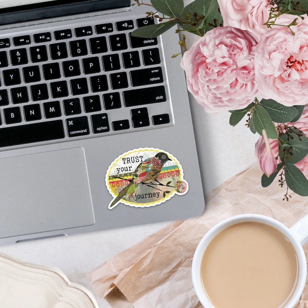 Trust Your Journey Vinyl Sticker