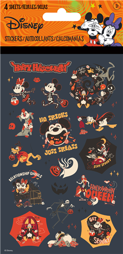 Disney - Kooky & Spooky Halloween Stickers