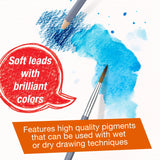 Faber-Castell Goldfaber Aqua Watercolor Pencils - Tin of 12