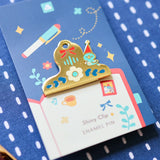 Shiny Clip Enamel Pin