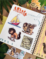 Where the Wild Things Are Clear Decals (60-Pack)