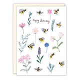 Bumblebee Birthday Card