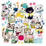 Cat Whisker Vintage Diecut Ephemera