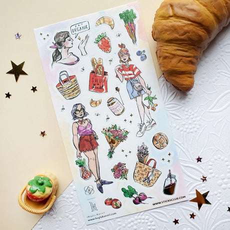 STICKII At the Farmer's Market Sticker Sheet