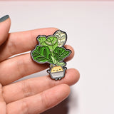 Fiddle Leaf Fig Enamel Pin