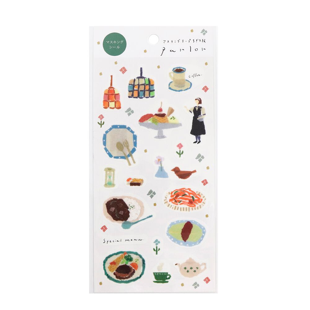 Saien x Miki Tamura Sticker Sheet - Parlor