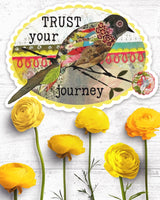 Trust Your Journey Vinyl Sticker