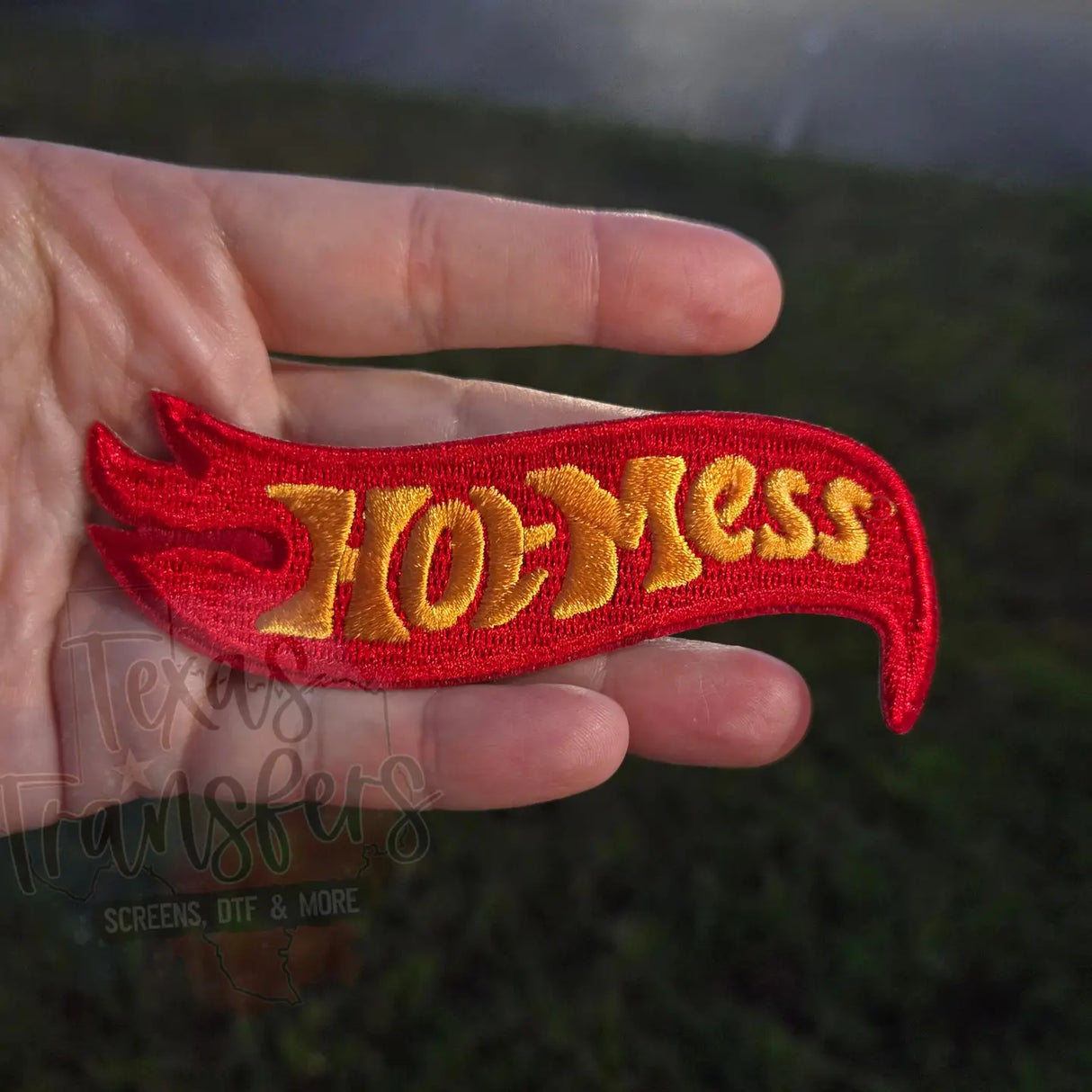 Hot Mess Iron-On Patch