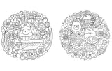 A Million Little Monsters Coloring Book By Lulu Mayo