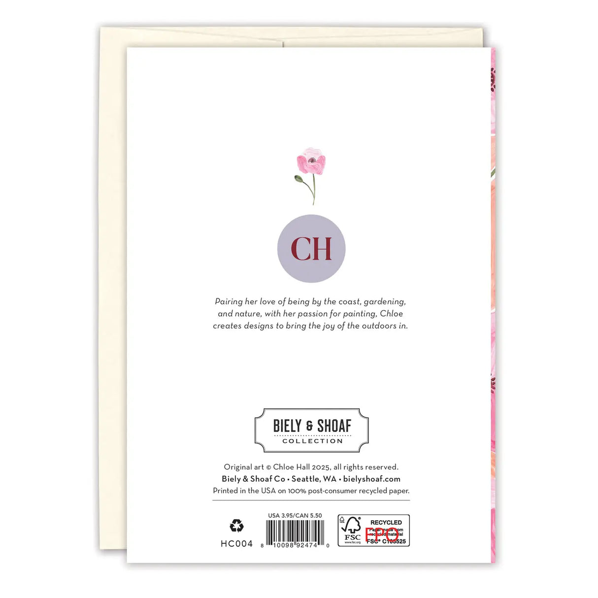 Watercolor Floral Congrats Card